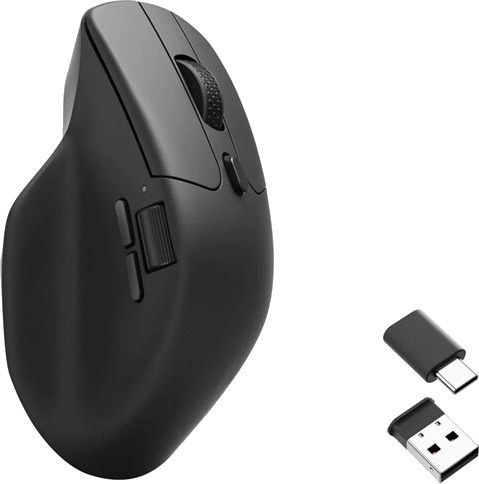 Keychron M6 1K Hz Light 78G Ergonomic Black Wireless Mouse