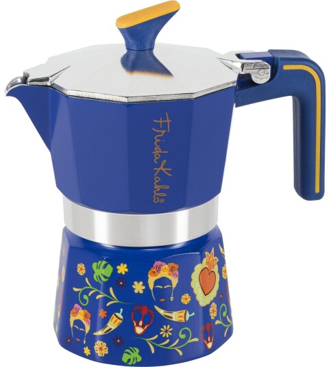 Pedrini Frida Kahlo Espressokanne 3-koppers ??? Bl??
