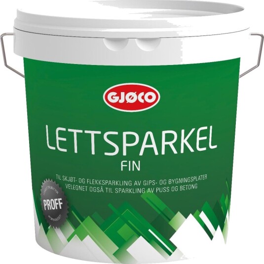 Gjøco Proff lettsparkel fin 3 l