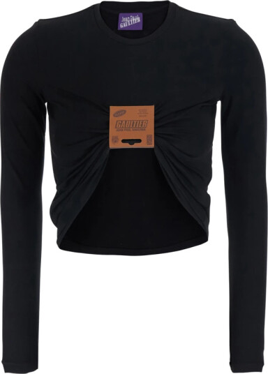 Jean Paul Gaultier Dame Topper Svart S,