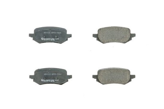 Bremseklosser AISIN BPFD-7004