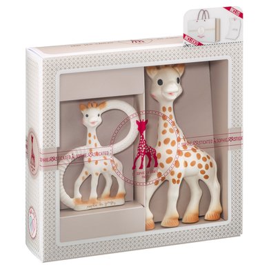 VULLI Sophie la Girafe So Pure Welcome Set No. 1 liten VULLI Sophie la Girafe So Pure Welcome Set No. 1 liten