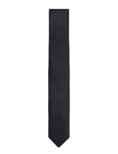 Lindbergh Black Polyester Tie 5 Cm Black ONE SIZE Lindbergh Black Polyester Tie 5 Cm Black ONE SIZE