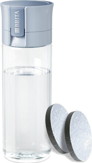 Brita Vital Vannflaske Lys blå 0,6 l m/filter Brita Vital Vannflaske Lys blå 0,6 l m/filter
