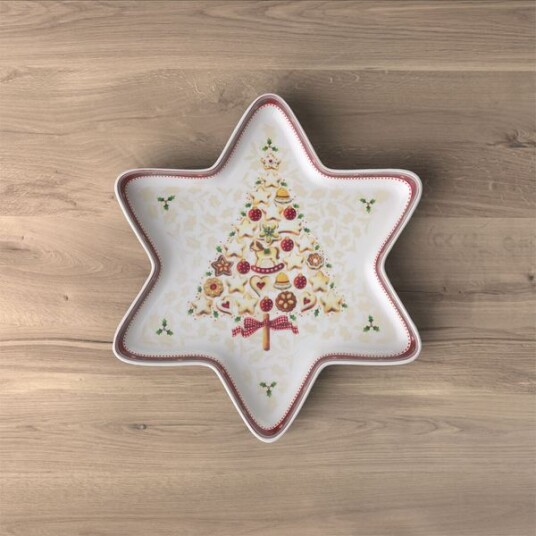 Villeroy & Boch - Winter Bakery Delight stjernbolle stor 37,5x33 cm