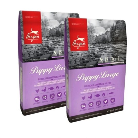 Orijen Dog Puppy Large Breed 2x11,4 kg