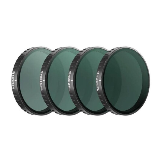 Freewell Bright Day Filtersett for DJI Osmo Action 6 4 stk. Freewell Bright Day Filtersett for DJI Osmo Action 6 4 stk.