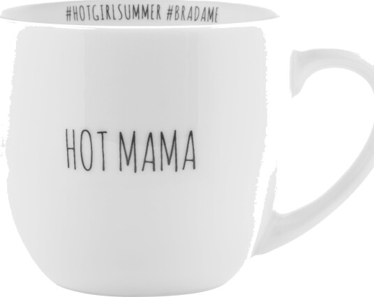 Porsgrunds Porselænsfabrik Porsgrund Porselænsfabrik Hashtag Hot Mama Krus 38cl