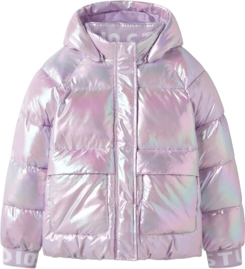 Name It Nkfmalan Puffer Jacket Foil PHALAENOPSIS 134