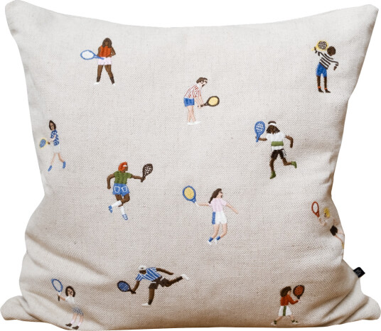 Fine Little Day Tennis putetrekk 48 x 48 cm Nature