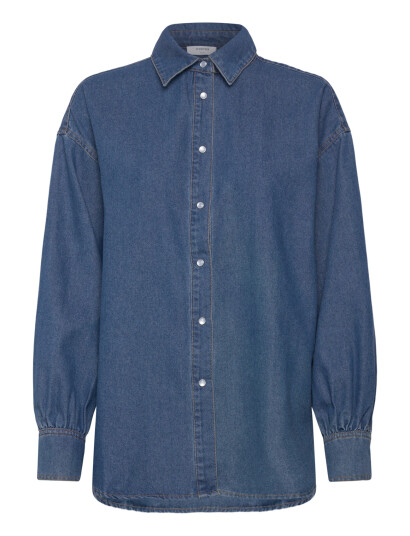 Coster Copenhagen Ellis Denim Shirt Blue 34