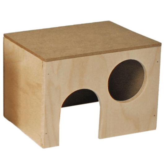 Musehus i tre 13x10x9.5 cm Musehus i tre 13x10x9.5 cm