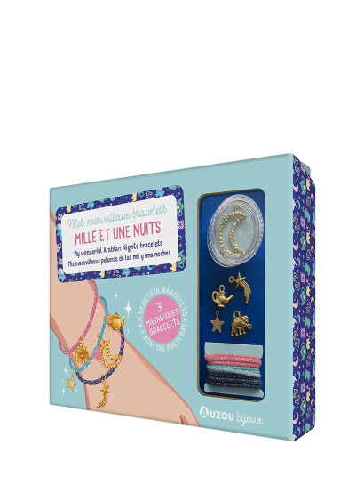 Auzou Jewellery Factory - Arabian Nights Bracelets - Blue - ONE SIZE