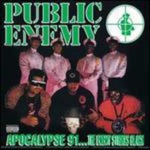 Public Enemy Apocalypse 91:The Enemy Strikes Black LP/Vinyl Public Enemy Apocalypse 91:The Enemy Strikes Black LP/Vinyl