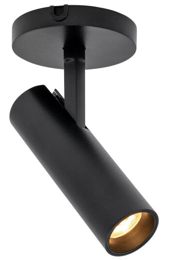 Ledpro Tania Slim LED takspot, sort/hvit