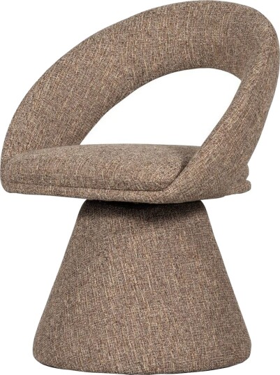 Svingbar spisestol Winter - Naturlig Melange