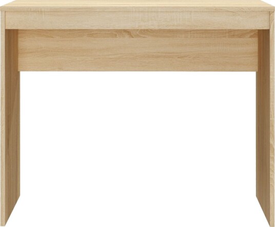 vidaXL Skrivebord sonoma eik 90x40x72 cm sponplate