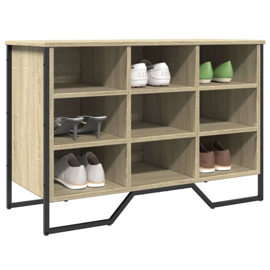 Skohylle sonoma eik 90x38x61,5 cm konstruert tre Skohylle sonoma eik 90x38x61,5 cm konstruert tre