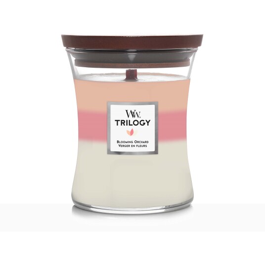 Woodwick Blooming Orchard Trilogy Hourglass Medium