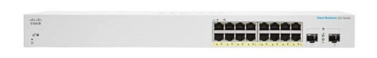 CISCO CBS220 SMART 16-PORT GE POE 2X1G SFP CPNT