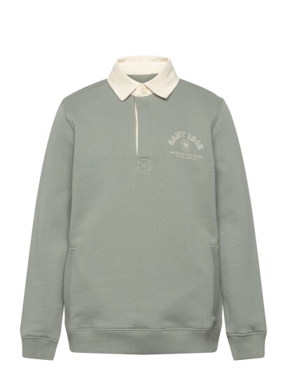 Gant Kids American Sportswear Rugby Polo Shirt Khaki green 152 Gant Kids American Sportswear Rugby Polo Shirt Khaki green 152