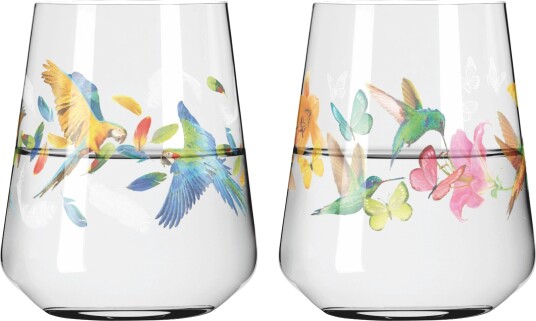 Ritzenhoff Sommertau Drikkeglass 50 cl 2 pk #3 & 4