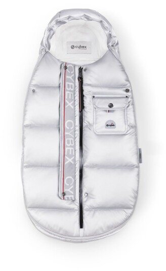 Cybex Platinum Vinter Footmuff Vognpose Arctic Sølv Cybex Platinum Vinter Footmuff Vognpose Arctic Sølv