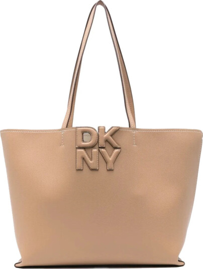 Dkny Dame Vesker Brun ONE SIZE,