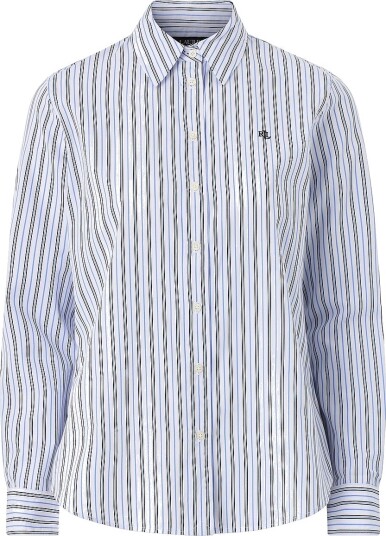 Lauren Ralph Lauren Skjorte Y/d 70s Broadcloth Blå