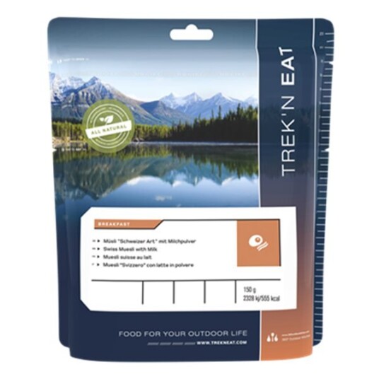 Trek'n Eat Swiss Muesli With Milk Trek'n Eat Swiss Muesli With Milk
