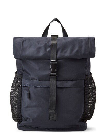 Lexington Clothing Huntsville Recycled Polyester Packable Backpack   Navy   ONE SIZE