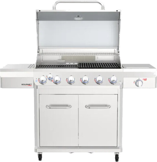 Nexgrill Gourmet Pro 6 Brenner Gassgrill | Rustfritt Stål