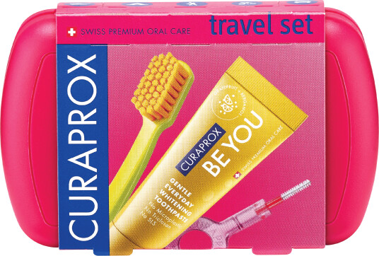 Curaprox Reisesett tannpleie Assorterte farger 1 sett