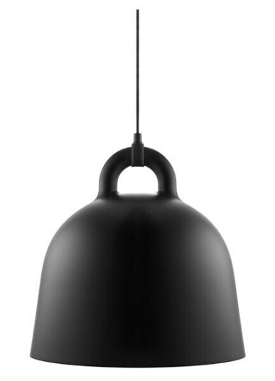 Normann Copenhagen Bell Taklampe Mellom Sort