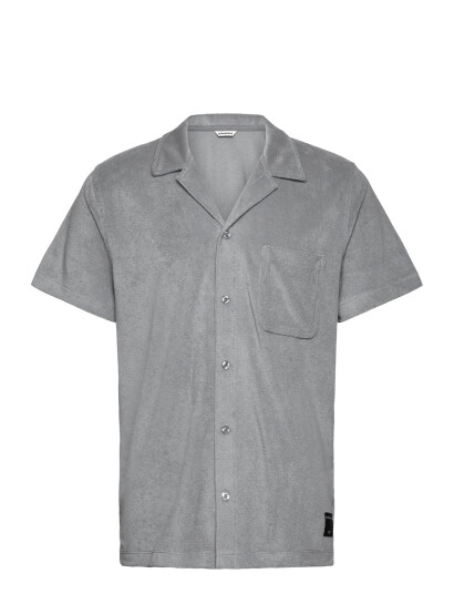 Björn Borg Borg Toweling Pool Shirt - Grey - L
