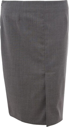 Lardini, Dame, Skjørt, Grå, S,