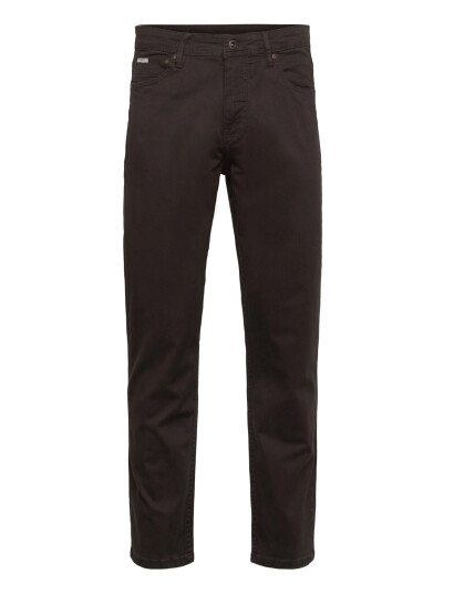 Lindbergh Twill Superflex 5 Pocket Pants - Brown - 31 x 34