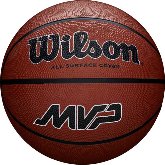Wilson MVP 7 Baller Brun - Slitesterk Utendørs Basketball Wilson MVP 7 Baller Brun - Slitesterk Utendørs Basketball