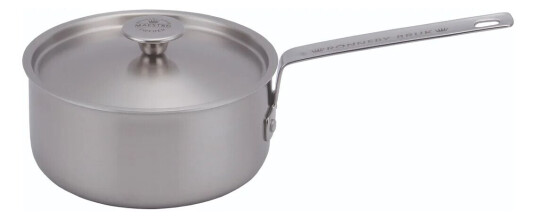 Ronneby Bruk Inox kasserolle rustfri med lokk 2,4 l