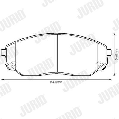 Bremseklosser JURID 572511J Bremseklosser JURID 572511J