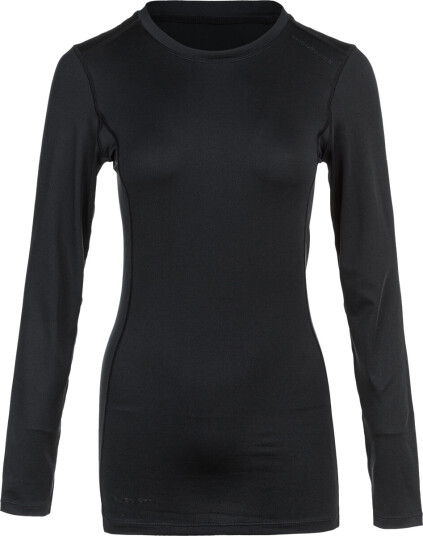Endurance Power Langermet Baselayer T skjorte Dame Svart 46