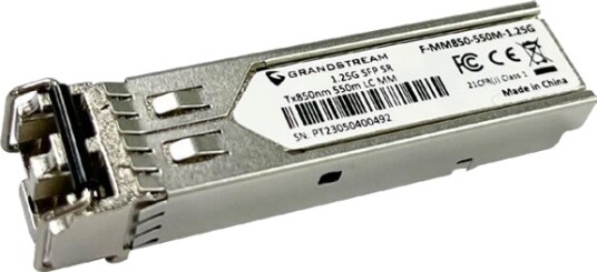 Grandstream F-MM850-550M-1.25G SFP transceiver 1.25GbE 550 m