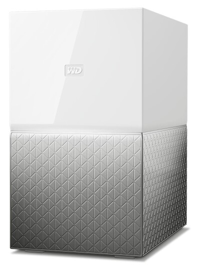 WESTERN DIGITAL WD My Cloud Home Duo 4TB NAS 2xHDD Mirror Mode 1.4GHz QuadCore processor 1GB DDR3L RAM USB3.0 External RTL