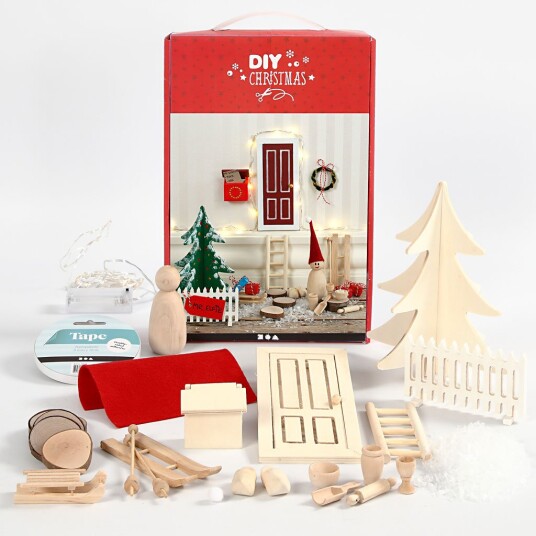 Cc DIY Nissedør med Belysing Sett Cc DIY Nissedør med Belysing Sett