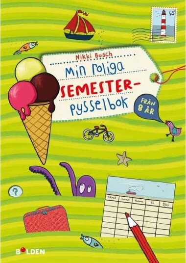 Min Morsomme Ferie-Aktivitetsbok Fra 8 År