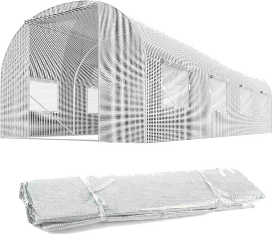 Folie til hagetunnel 3x4,5m 13,5m2 hvit Plonos Folie til hagetunnel 3x4,5m 13,5m2 hvit Plonos