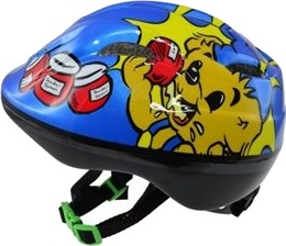 Nordic Hoj Sykkelhjelm Bamse Blå