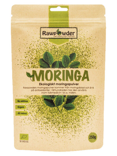 Rawpowder Økologisk Moringapulver 250 g