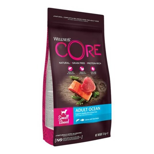 CORE Adult Small Breed Ocean Tørrfôr med Laks og Tunfisk 1,5 kg