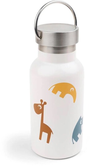 Done by Deer Termo Metalflaske Deer Friends Flerfarget, 35 cl